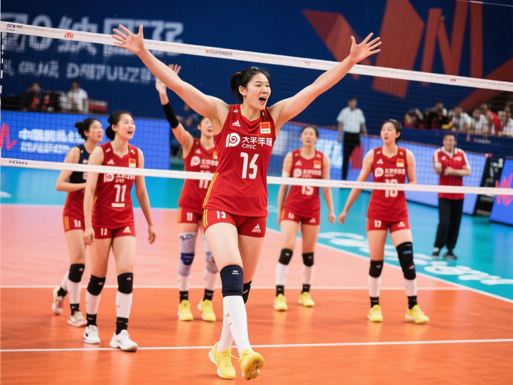 中国排球队近年来在国际赛场上备受关注，其