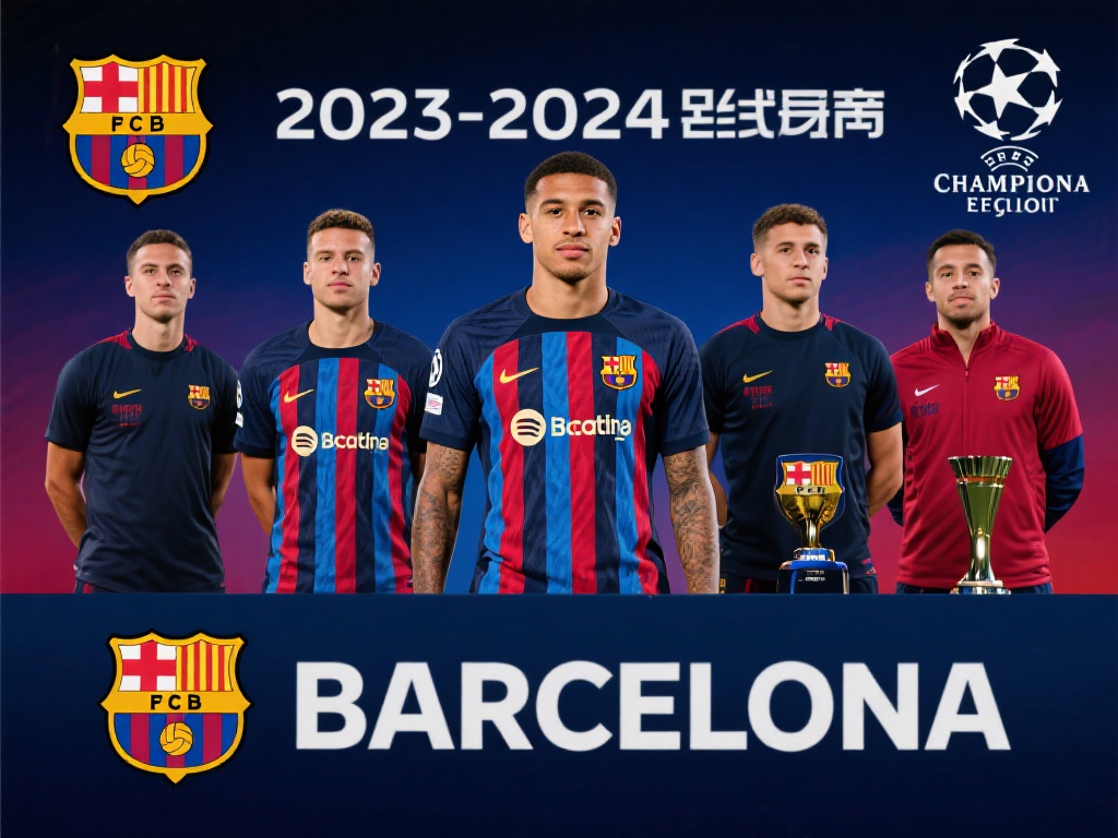 巴萨引援新星,剑指西甲与欧冠双冠荣耀 随着2023/2024赛季的到来,巴塞罗