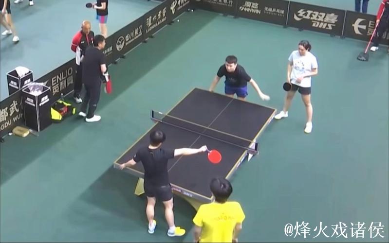 乒乓球混合团体世界杯 国乒8-2击败法国实现六连胜